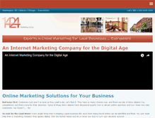 Tablet Screenshot of 1424marketinggroup.com